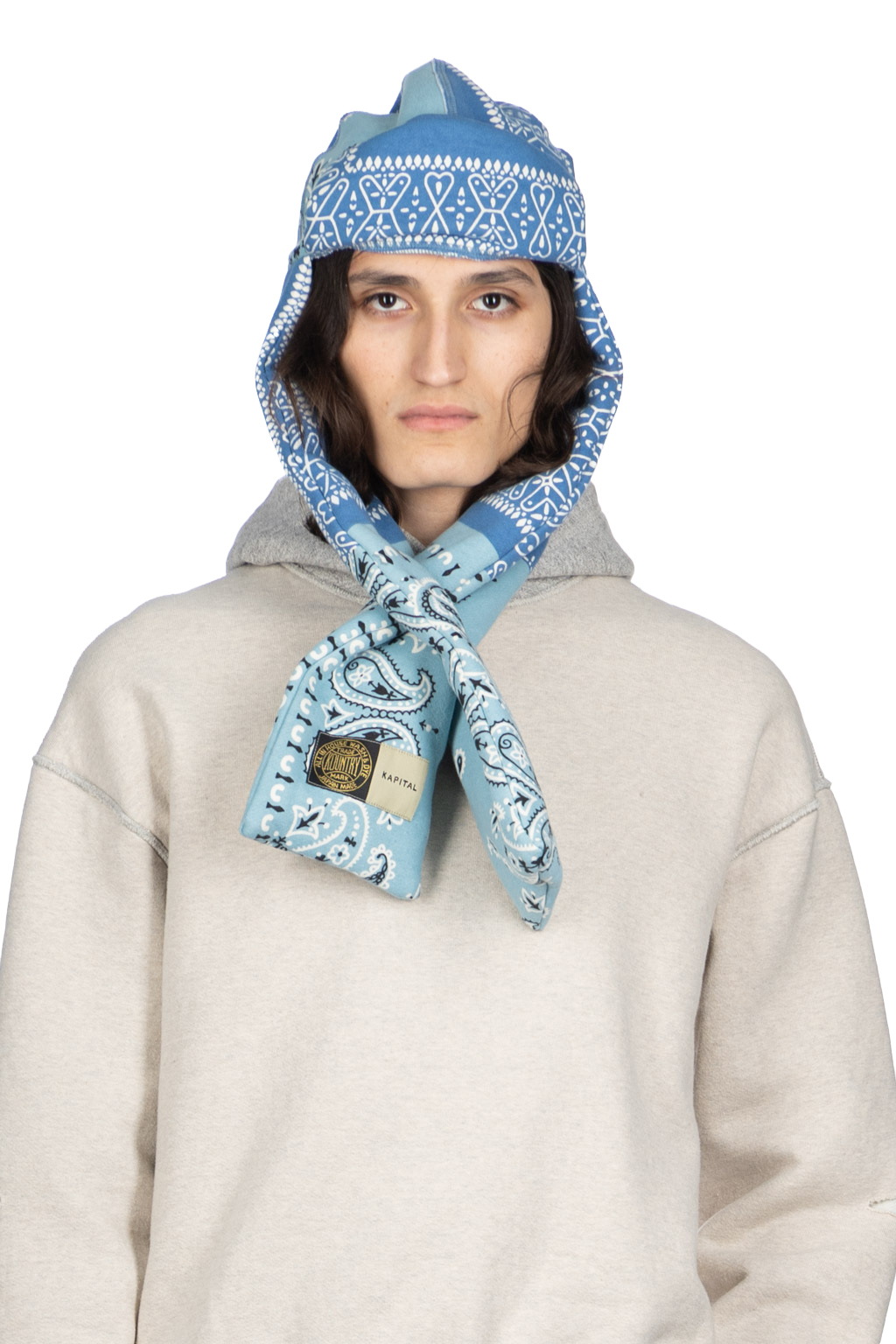 BlueButtonShop - Kapital - Kapital-SWT-Knit-Bandana-KESA-Cap