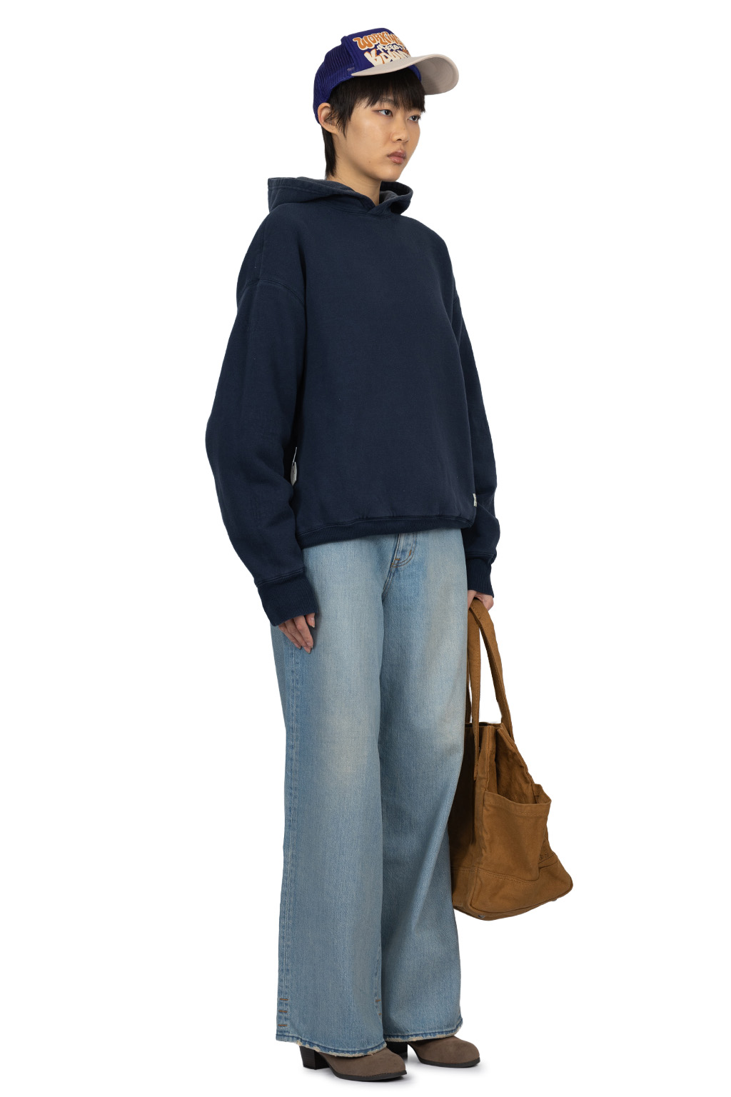 Kapital - SWT Knit Reversible Elbow Ripped SWT (PECKISH RAINBOWY)