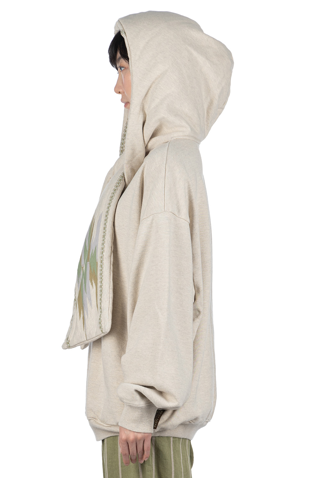 Kapital - SWT Knit x  Ortega Jersey KESA Parka - Natural