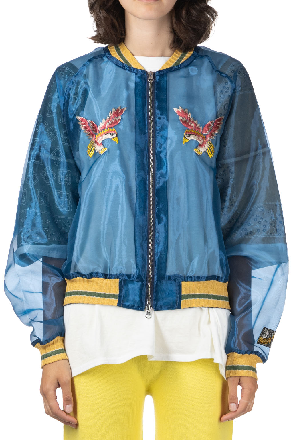 激レア Schott SOUVENIR JK PACIFIC CRUISE Schott 90's Fit Bomber Jacket - Navy 21090RS-NV