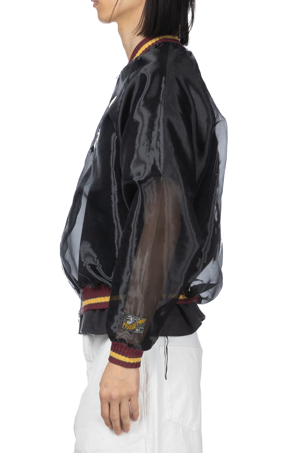Kapital - Sheer Pearl Souvenir JKT (RAIN SKULL) - Black