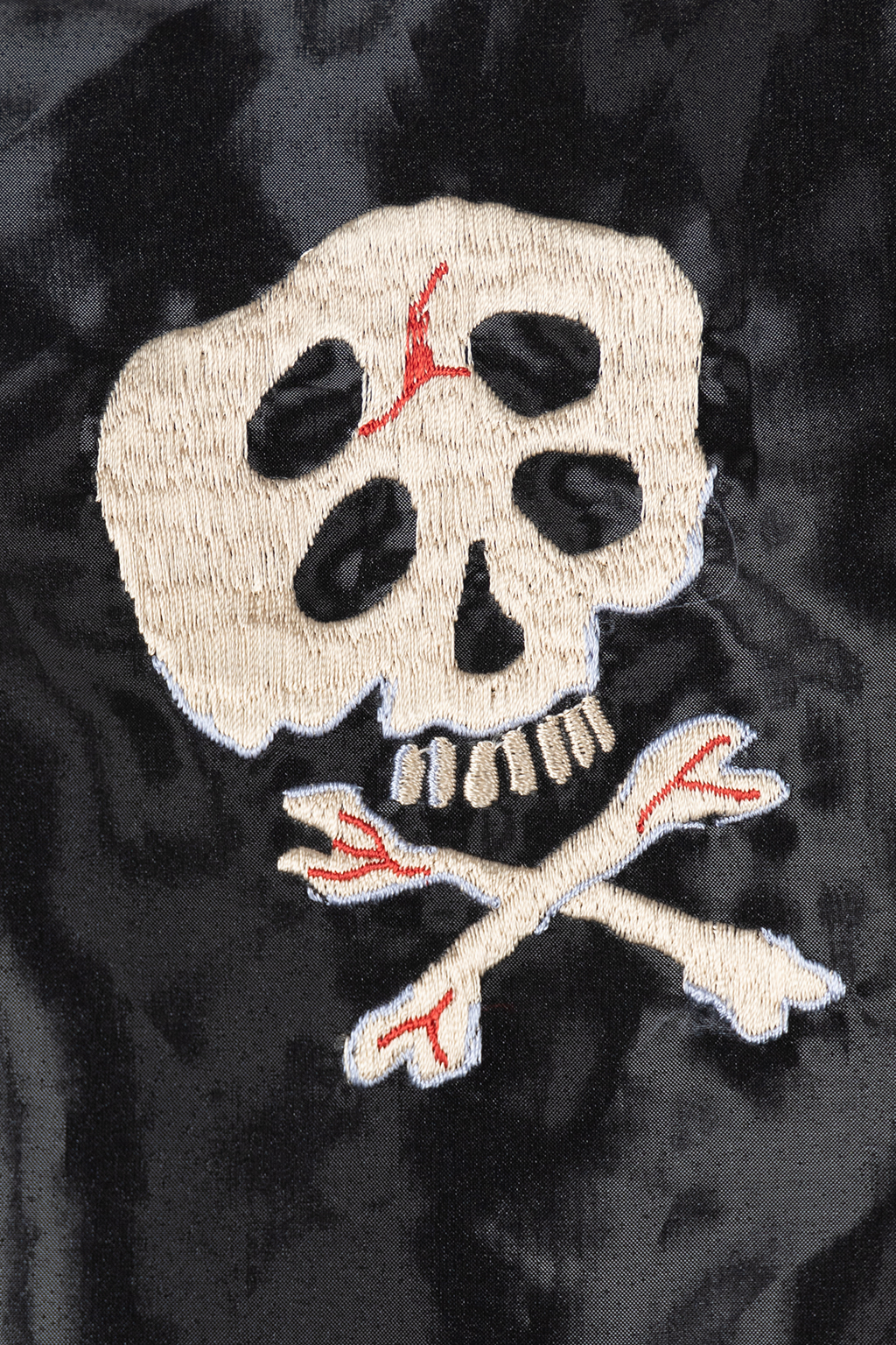 Kapital - Sheer Pearl Souvenir JKT (RAIN SKULL) - Black