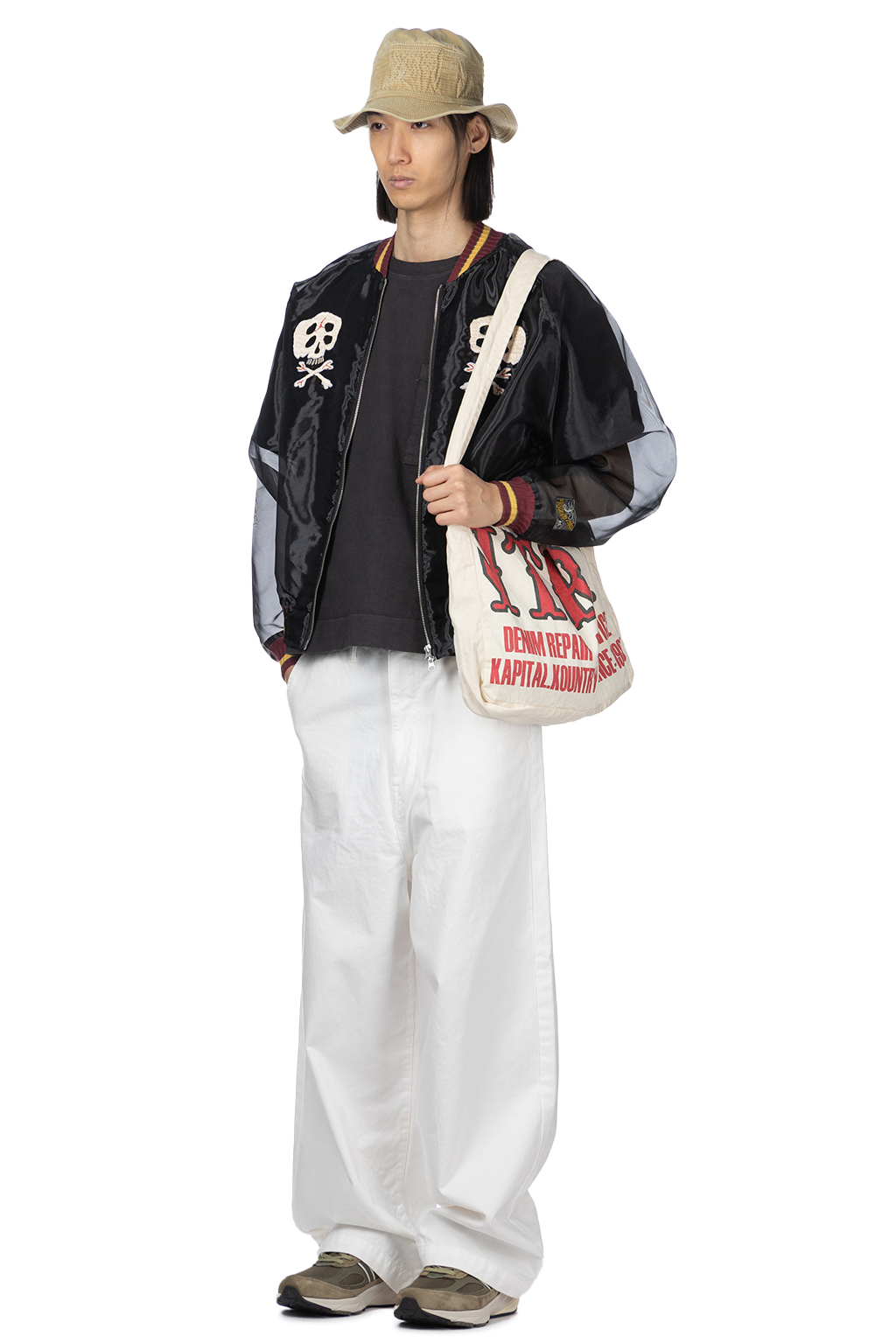 【レア】KAPITAL / ORIENTAL CAP KAPITAL Hat/Cap Chino Old Man And Sea CAP
