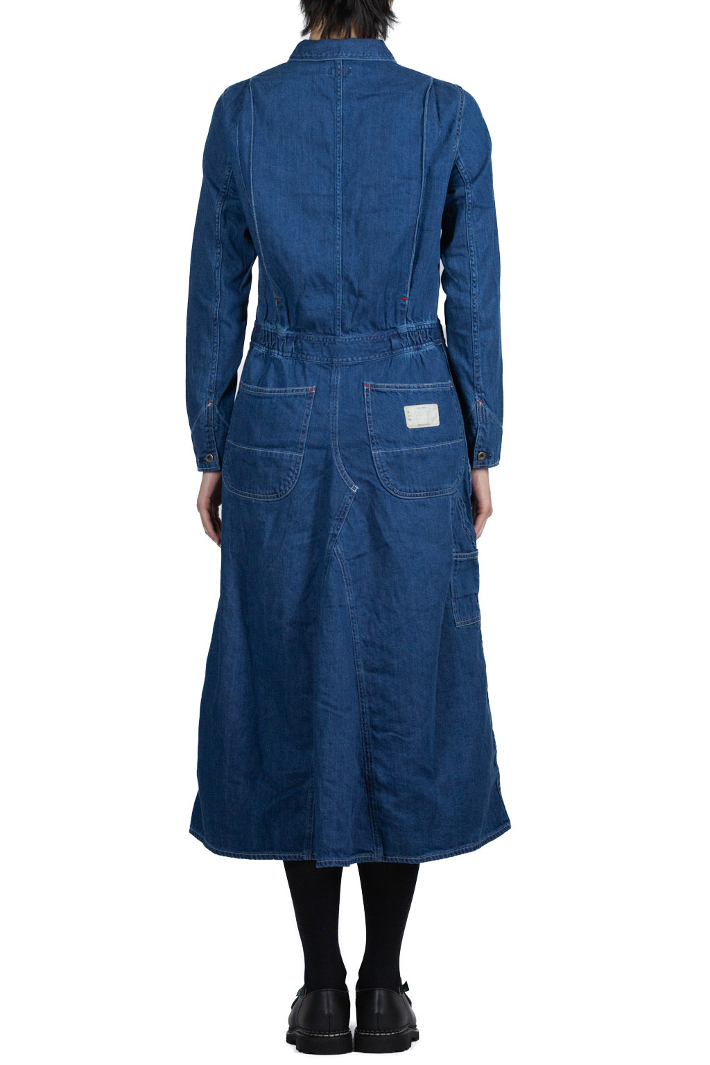 Kapital Shirt Denim All-In-One Skirt - Indigo