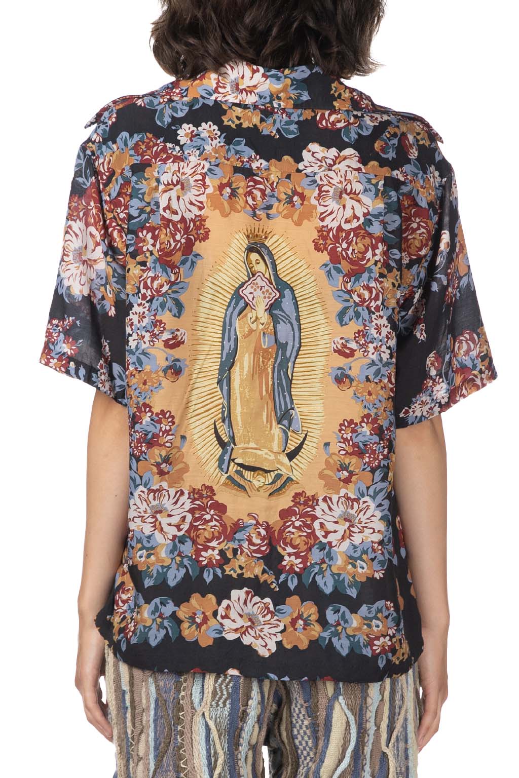 Kapital | Silk Rayon CHAMPETRE MARIA WRANGLE Collar Aloha Shirt