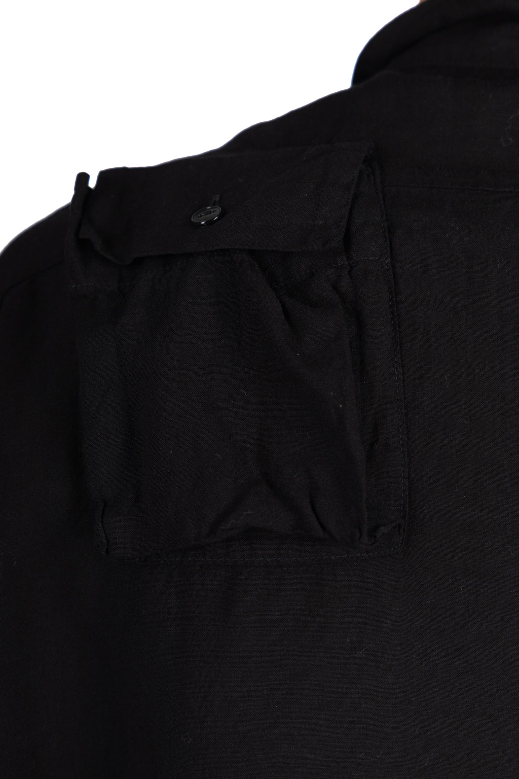 Kapital - Soft Linen HUNTING NAM Aloha Shirt - Black