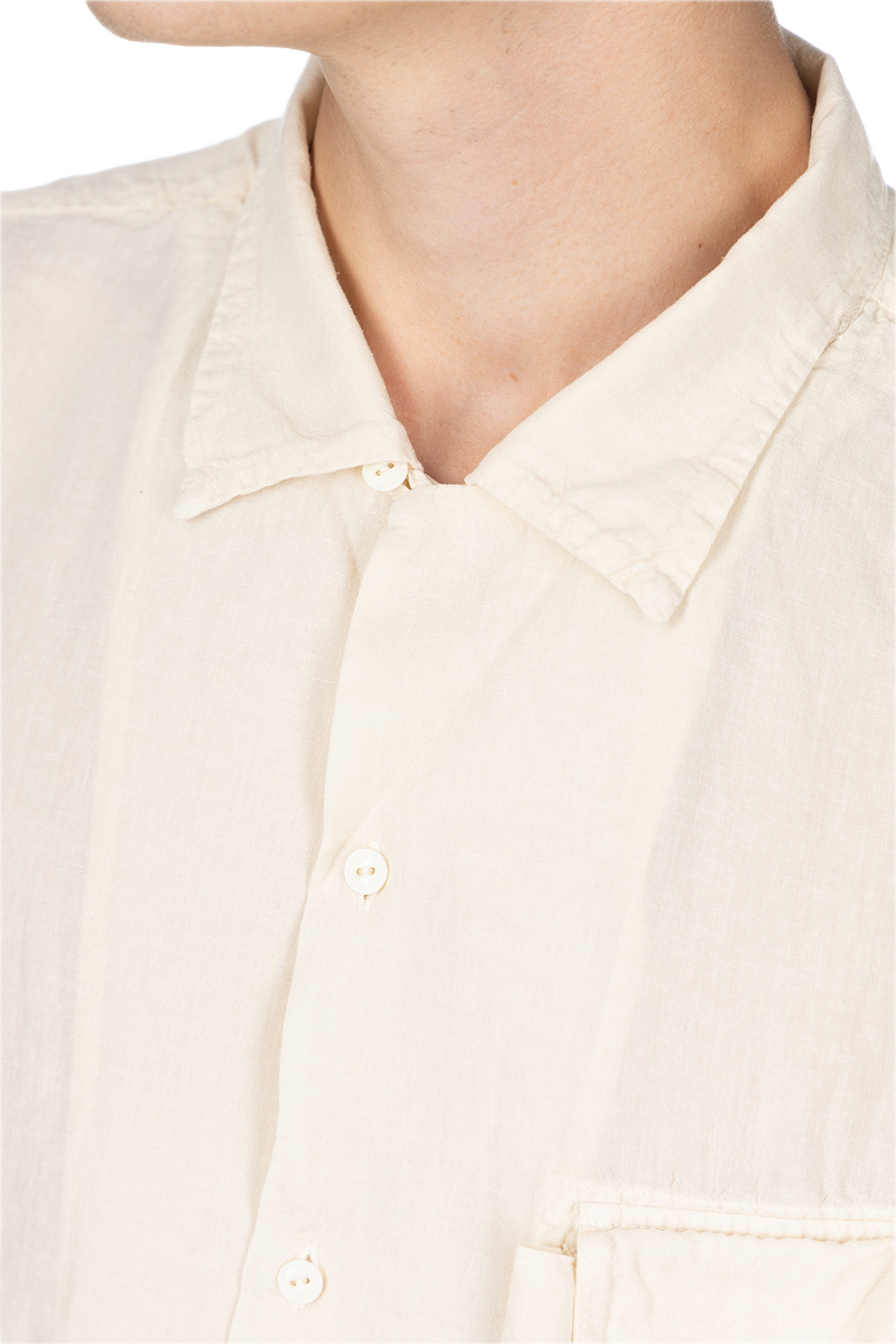 Kapital - Soft Linen HUNTING NAM Aloha Shirt - Natural
