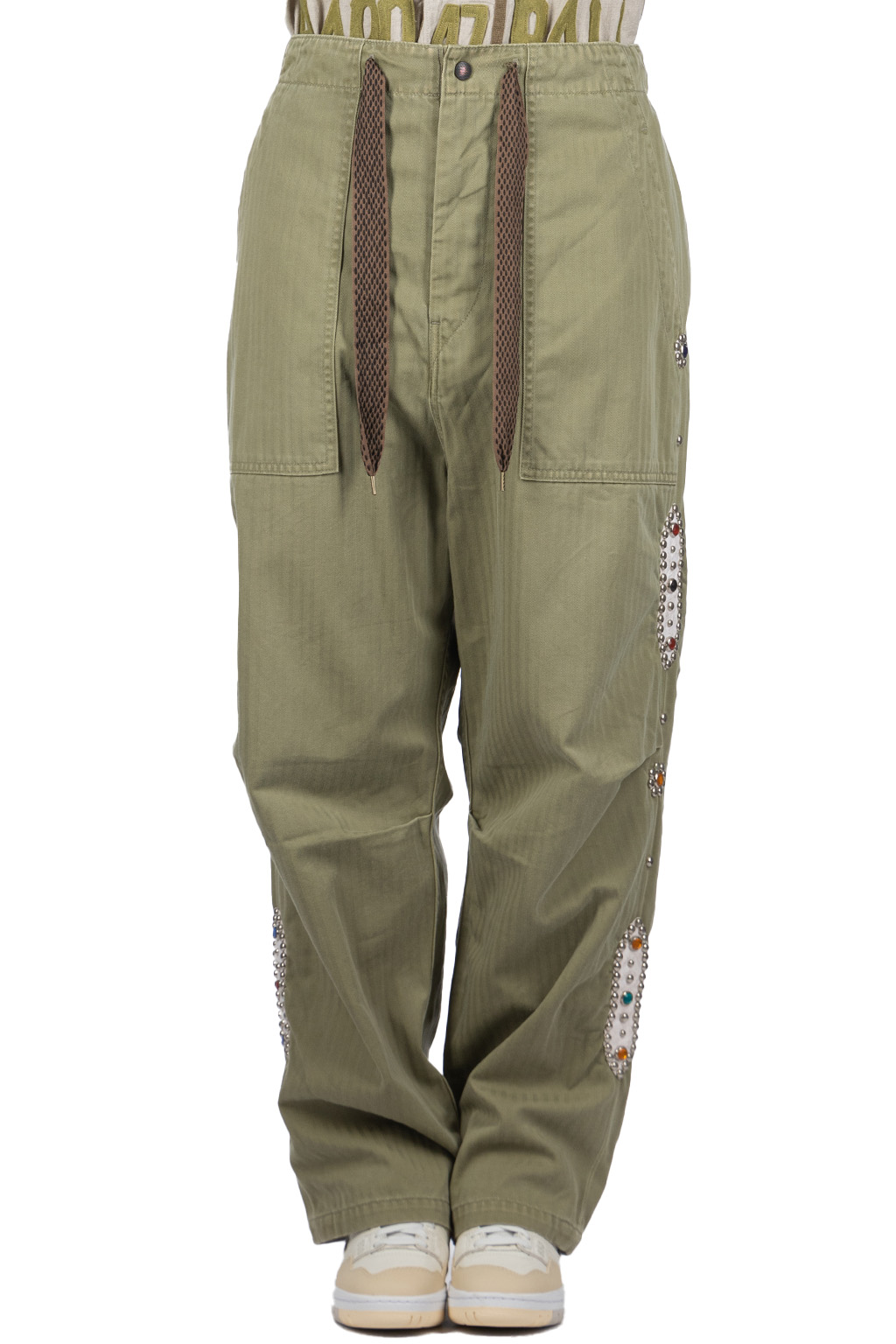 Kapital | Sulfur Herringbone EASY BAKER Pants (STUDS Remake