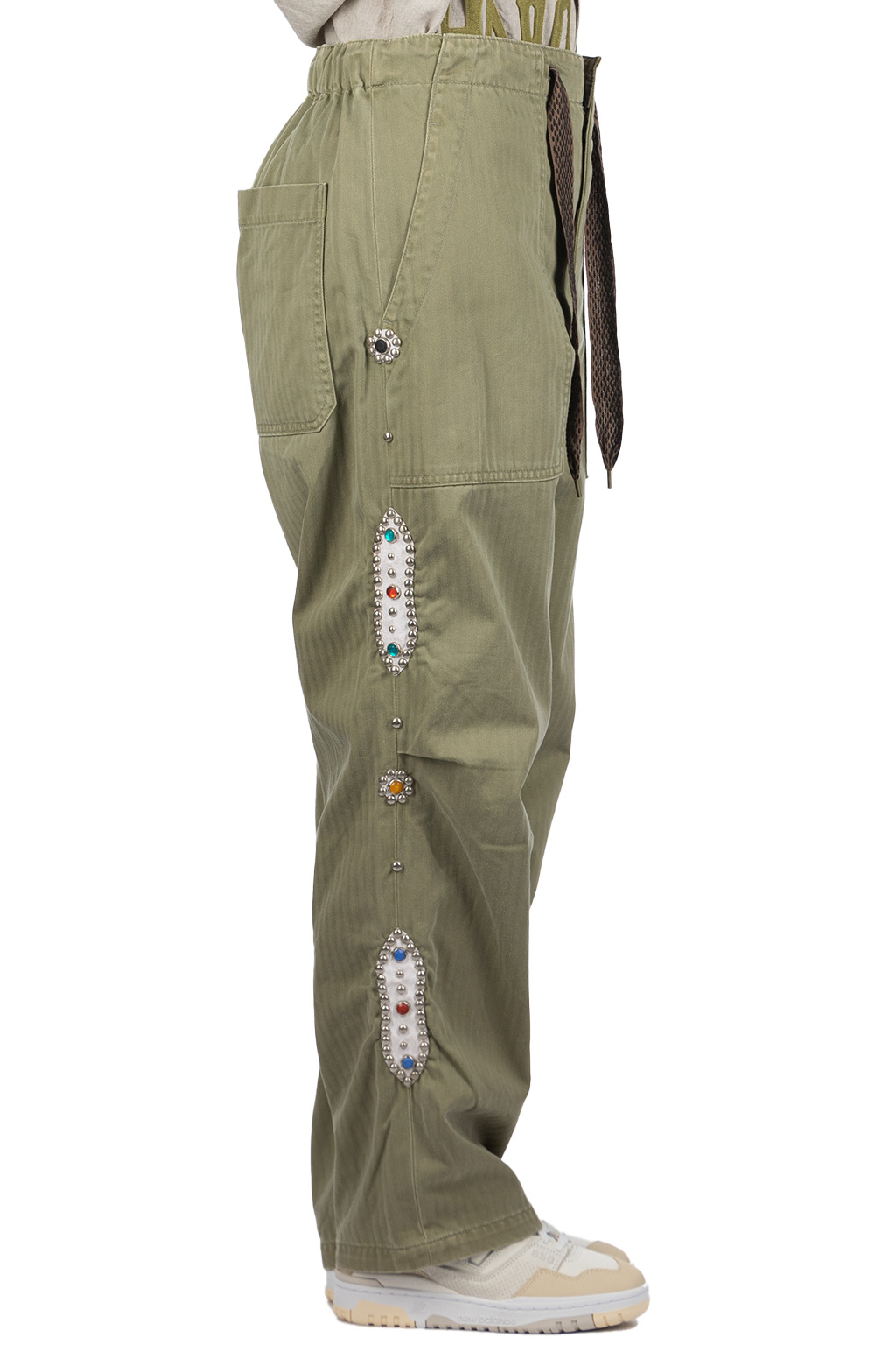 Kapital | Sulfur Herringbone EASY BAKER Pants (STUDS Remake