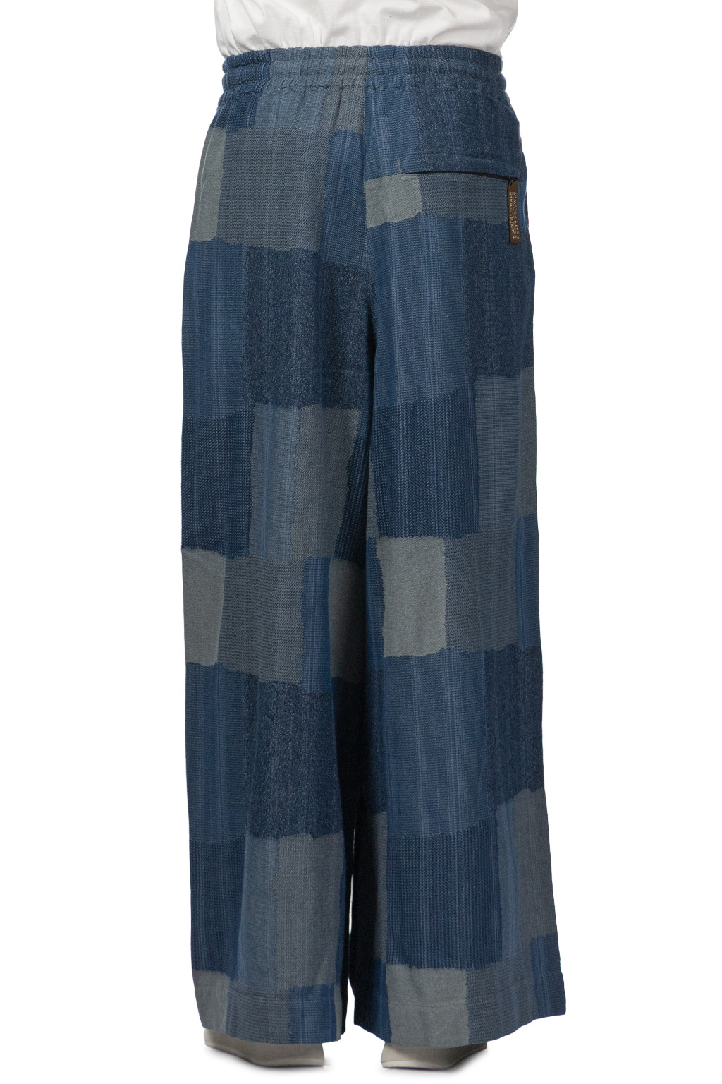 Kapital - Cotton Linen TUGIHAGI RUDE Baggy Pants - Navy