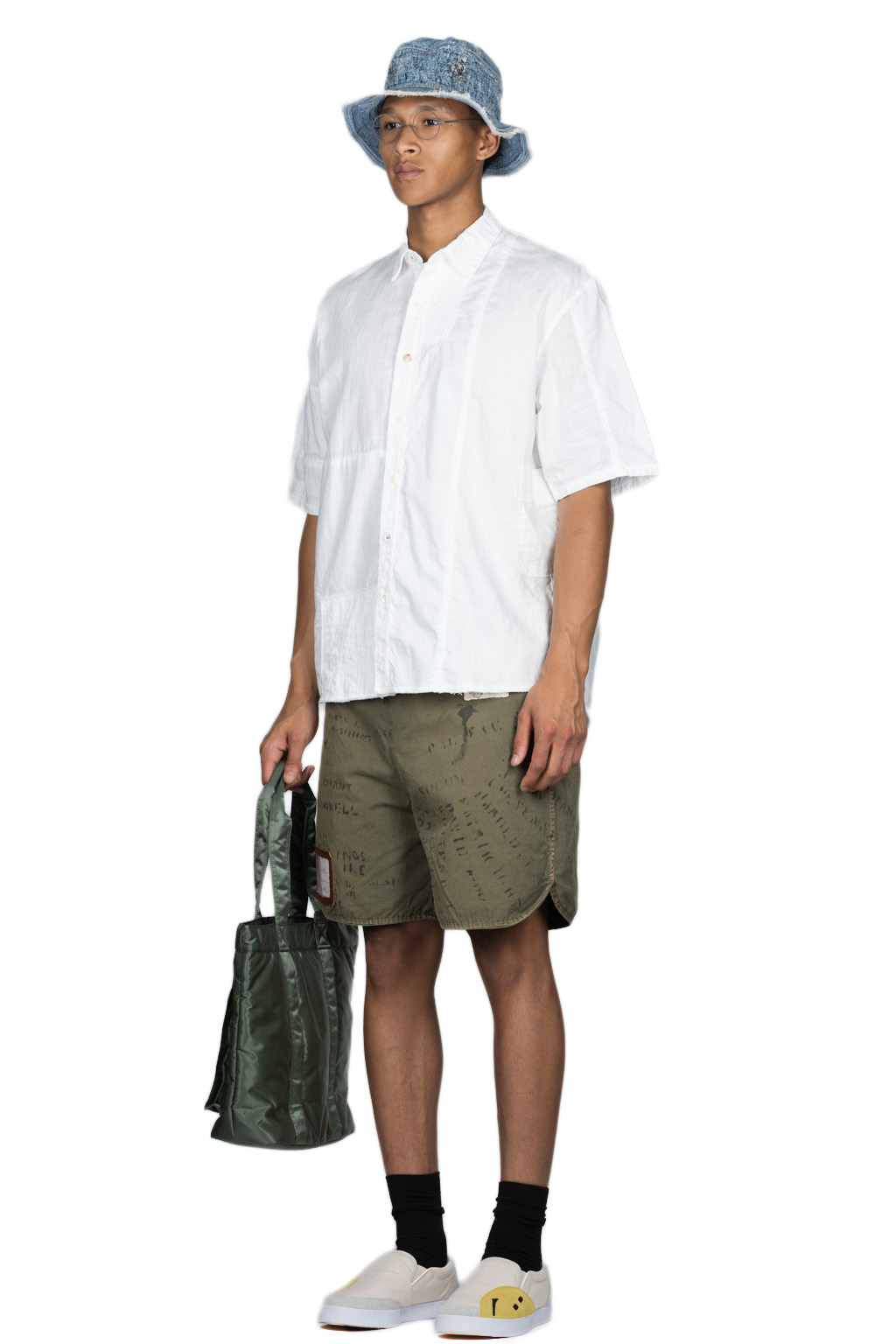 Kapital White Patch KATMANDU Shirt 2022