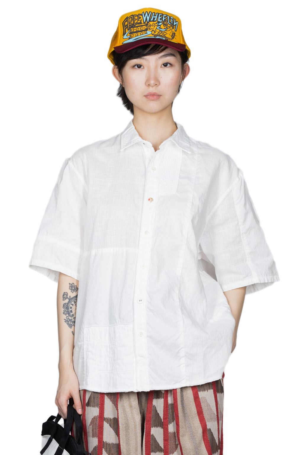 Kapital White Patch KATMANDU Shirt 2022