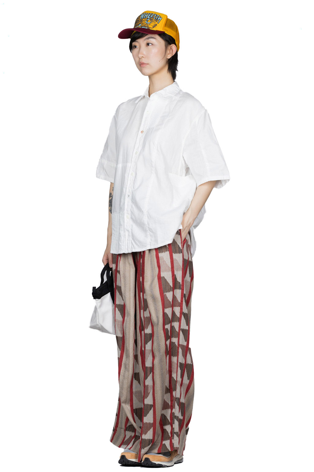 Kapital White Patch KATMANDU Shirt 2022