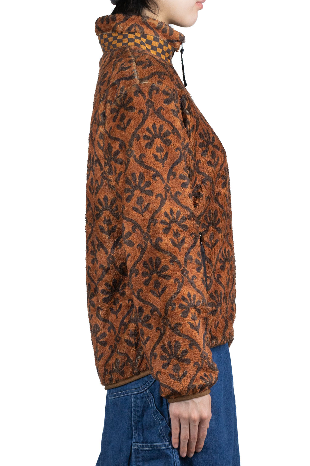 Kapital YOSEMITE Arabesque Fleece ZIP Blouson - Brown