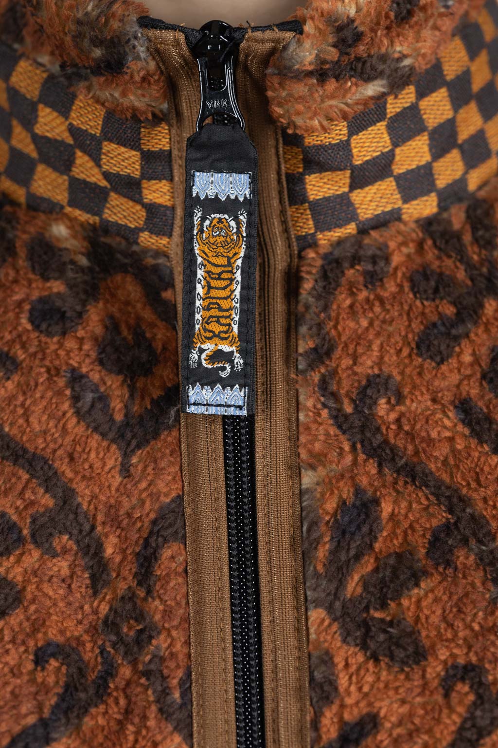 Kapital YOSEMITE Arabesque Fleece ZIP Blouson - Brown