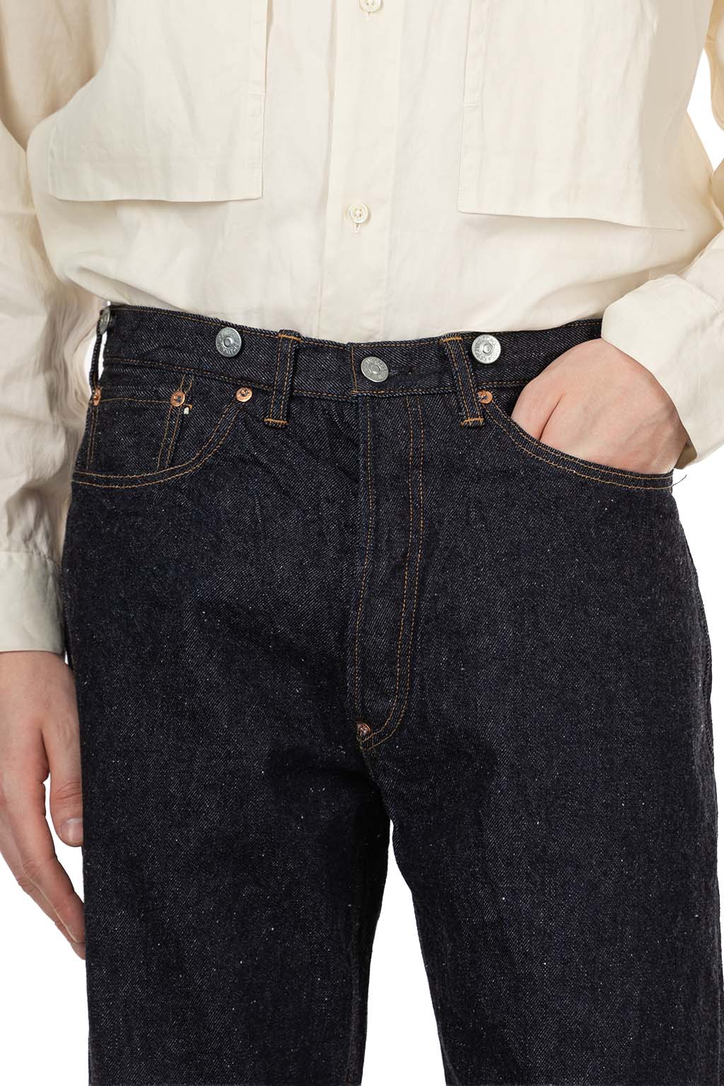 Kaptain Sunshine - 1930 Straight Denim Pants - One Wash