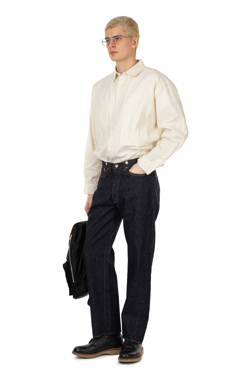 Kaptain Sunshine - 1930 Straight Denim Pants - One Wash