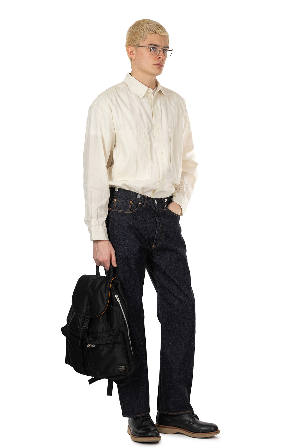 Kaptain Sunshine - 1930 Straight Denim Pants - One Wash
