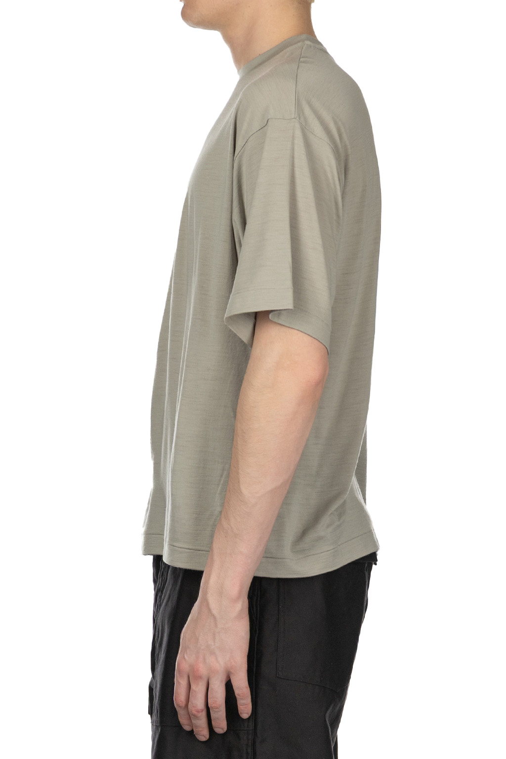 Kaptain Sunshine - Super Soft Merino Tenjiku Half Sleeve Tee-Misty Green