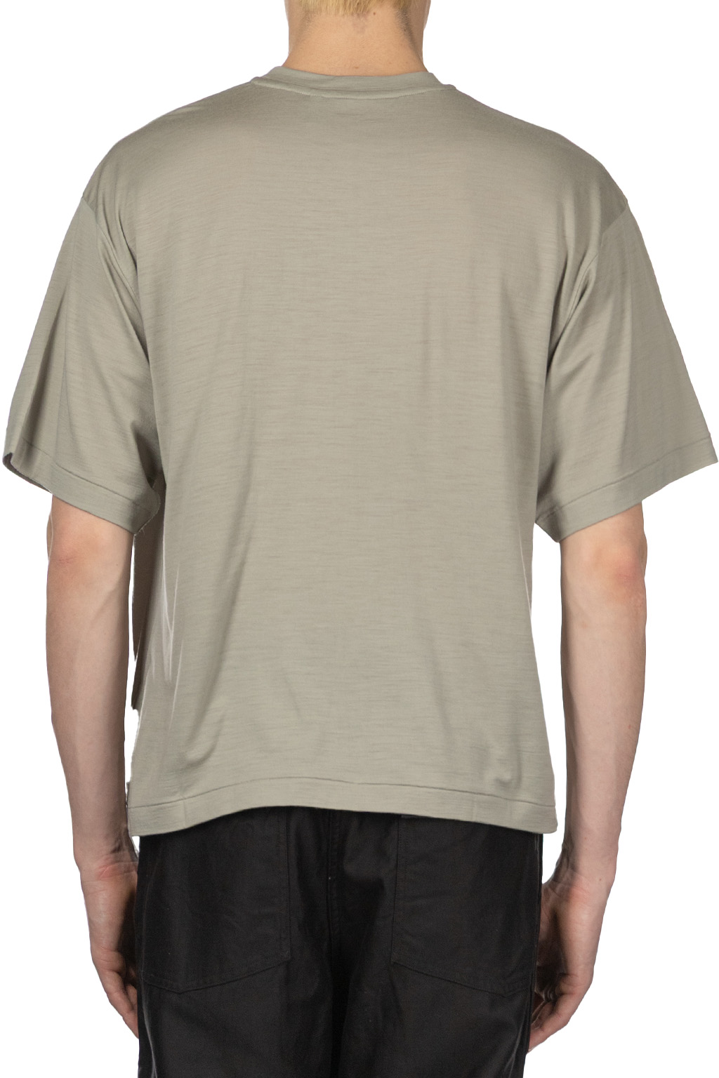 Kaptain Sunshine - Super Soft Merino Tenjiku Half Sleeve Tee-Misty Green