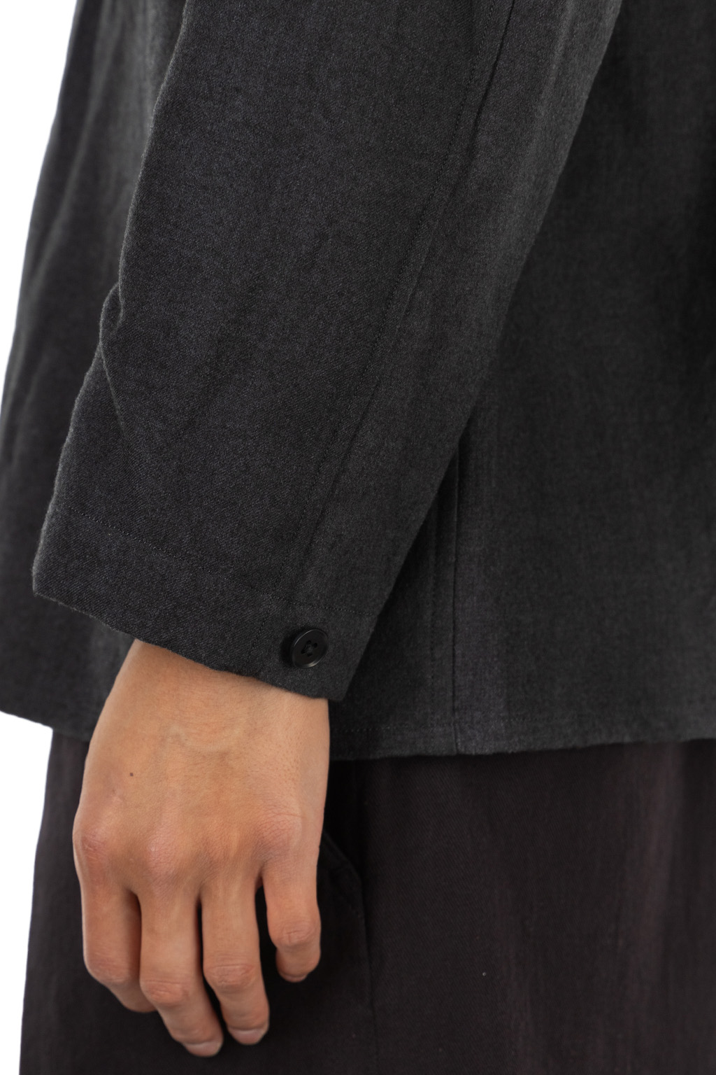 Kaptain Sunshine - Uneven-Dyed Gabardine Field Shirt Jacket - Grey