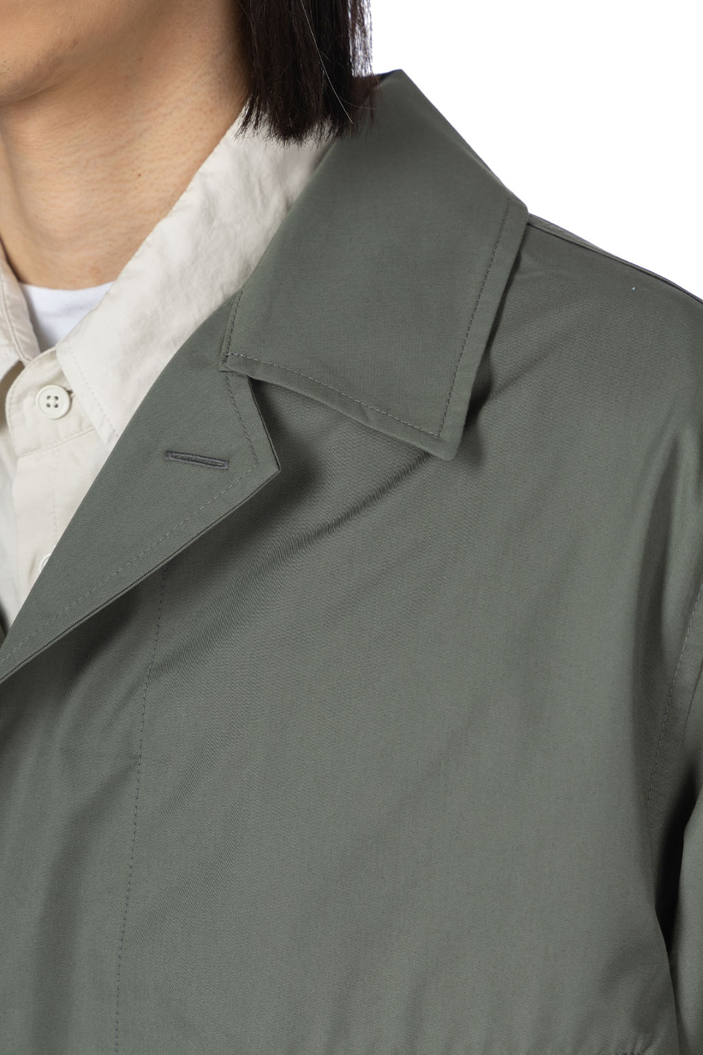 Lemaire | 4 Pocket Overshirt - Ash Grey | Men | Blue Button Shop