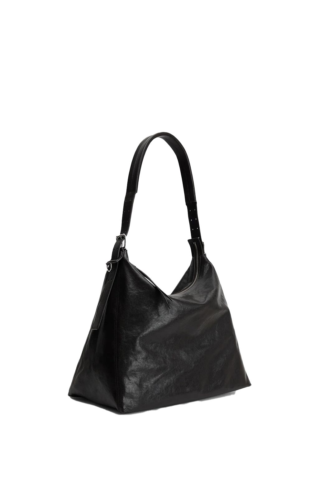 Lemaire - Belted Hobo Bag - Dark Chocolate