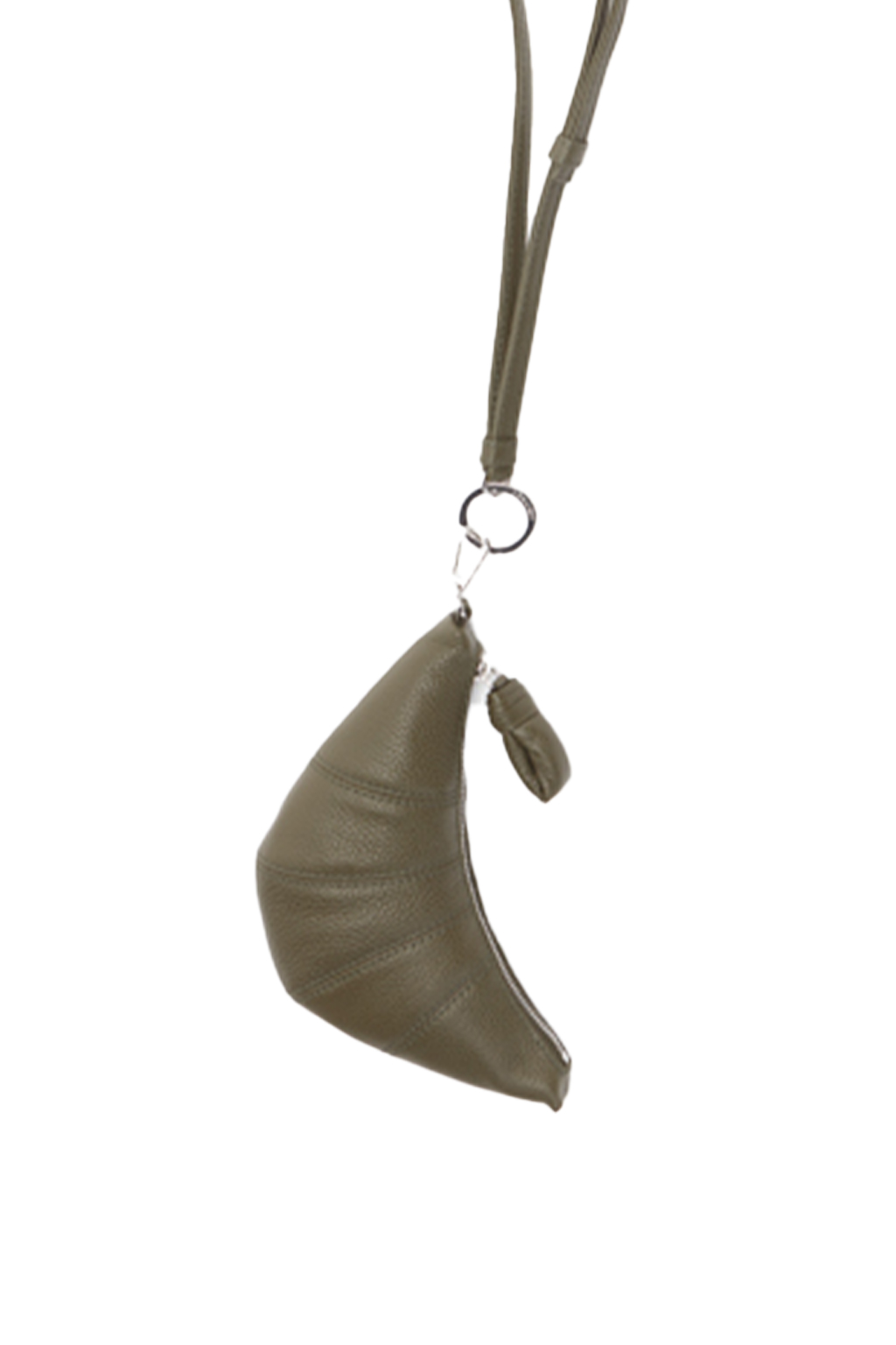 Lemaire - Crossbody Croissant Coin Purse - Dark Moss