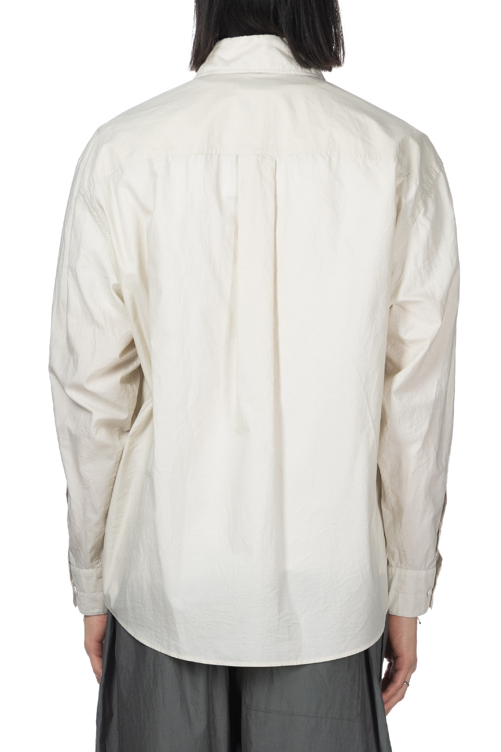 Lemaire - Double Pocket LS Shirt - Pale Mastic