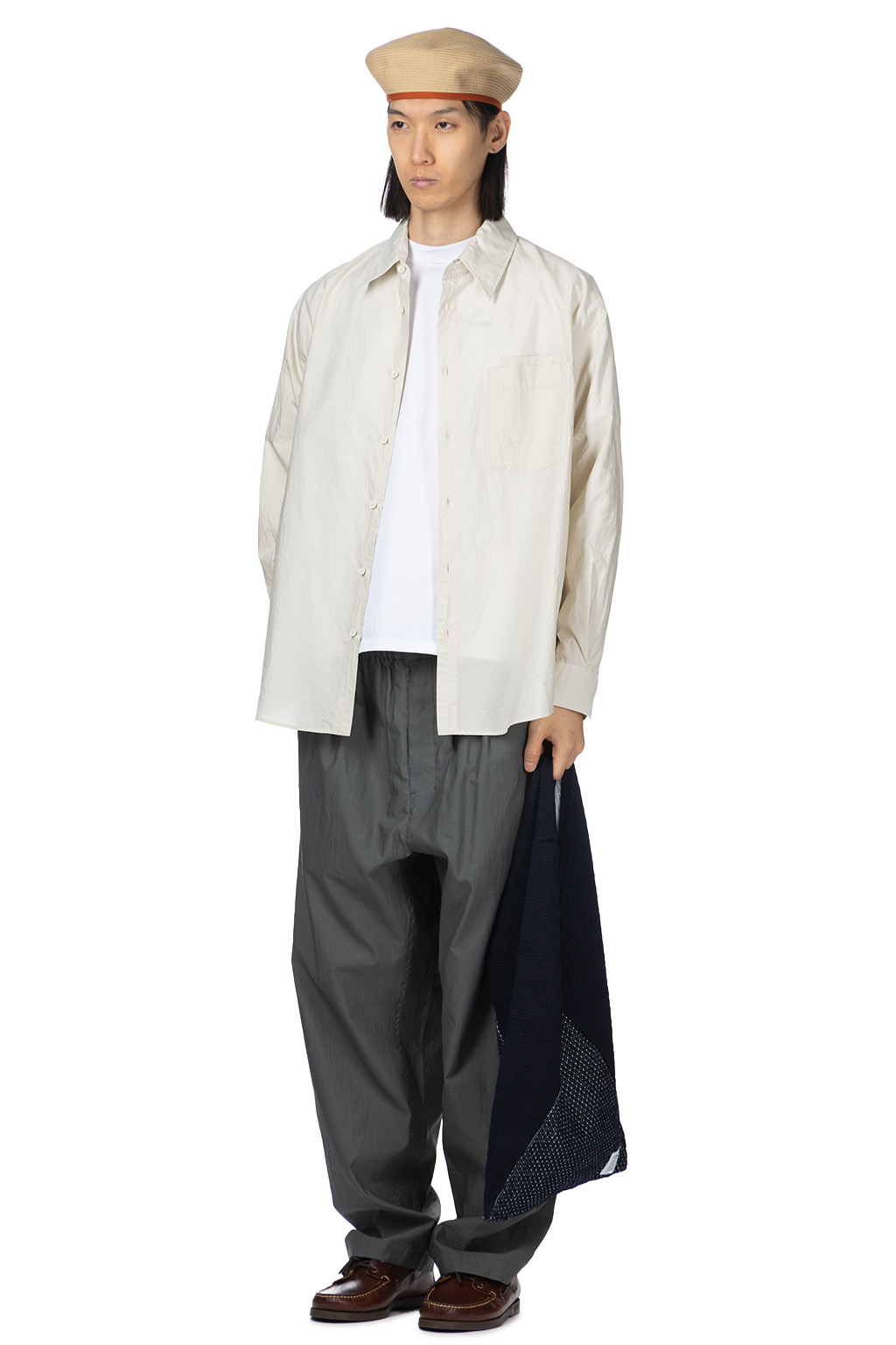 Lemaire - Double Pocket LS Shirt - Pale Mastic