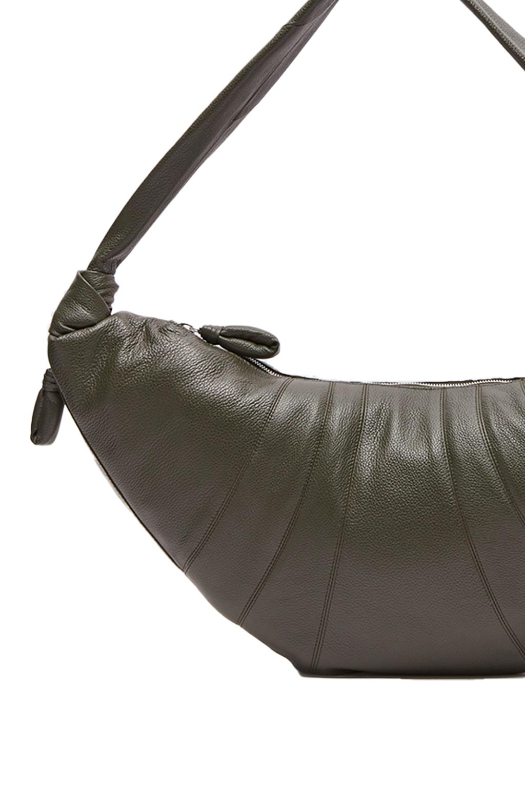 Lemaire - Large Croissant Bag - Soft Grained Leather - Marecage