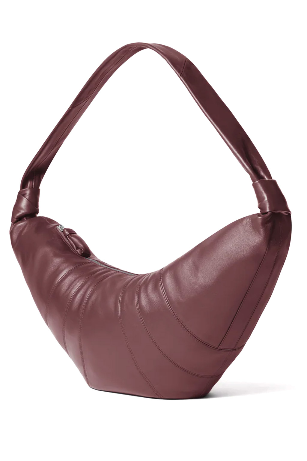 Lemaire - Large Croissant Bag - Soft Nappa Leather - Bitter Cocoa
