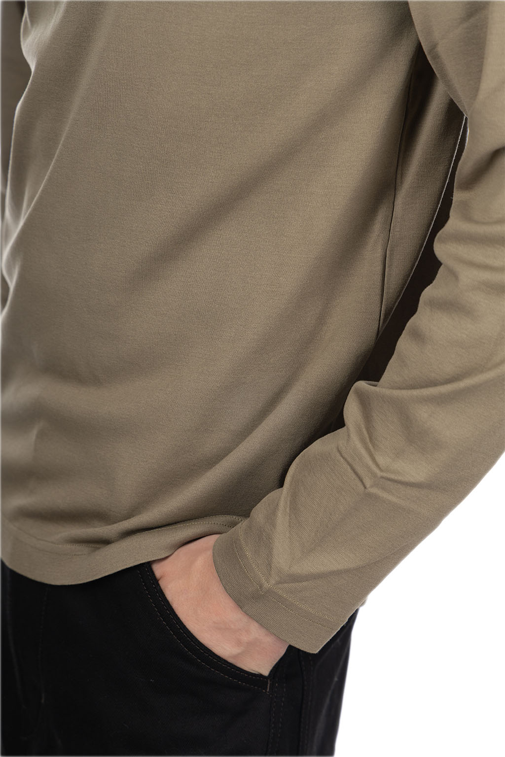 LEMAIRE クルネックシャシTシャツ TO1382LJ1010WARMBEIGE BG206 TO1382_LJ1010_WH001_1_f684959b