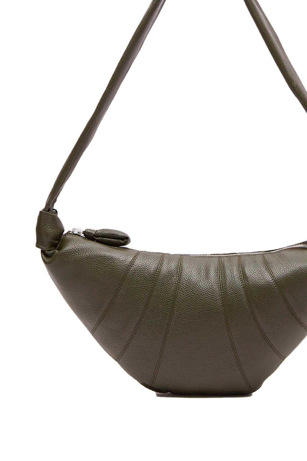 Lemaire - Medium Croissant Bag - Soft Grained Leather - Marecage