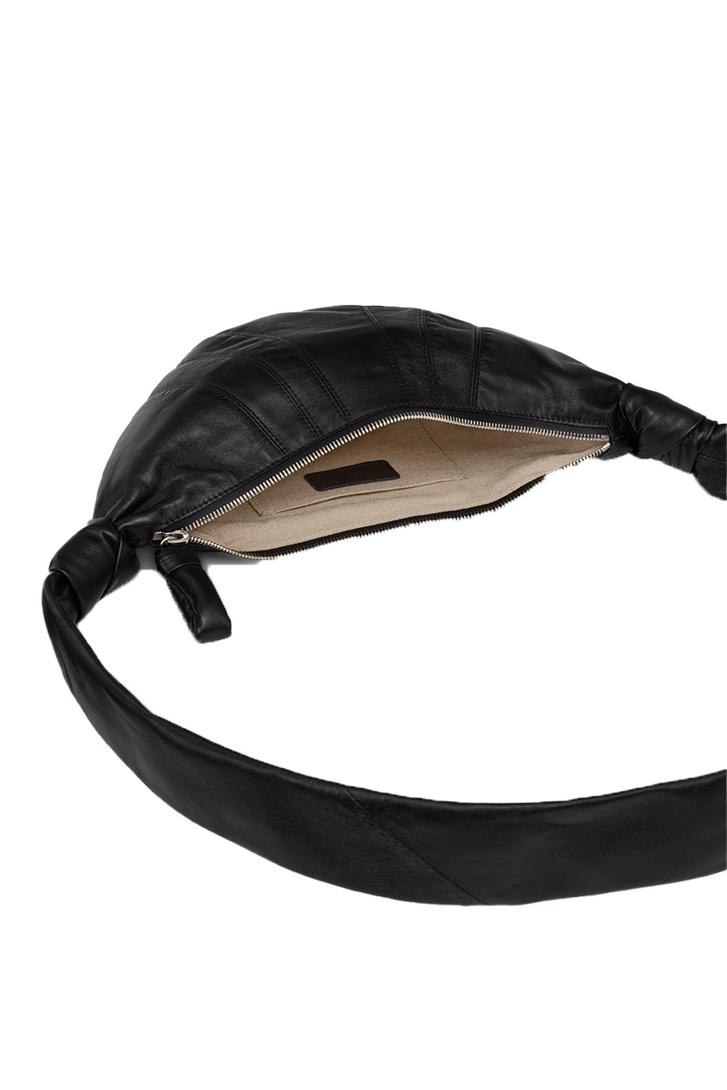 Lemaire - Medium Croissant Bag - Soft Nappa Leather - Black
