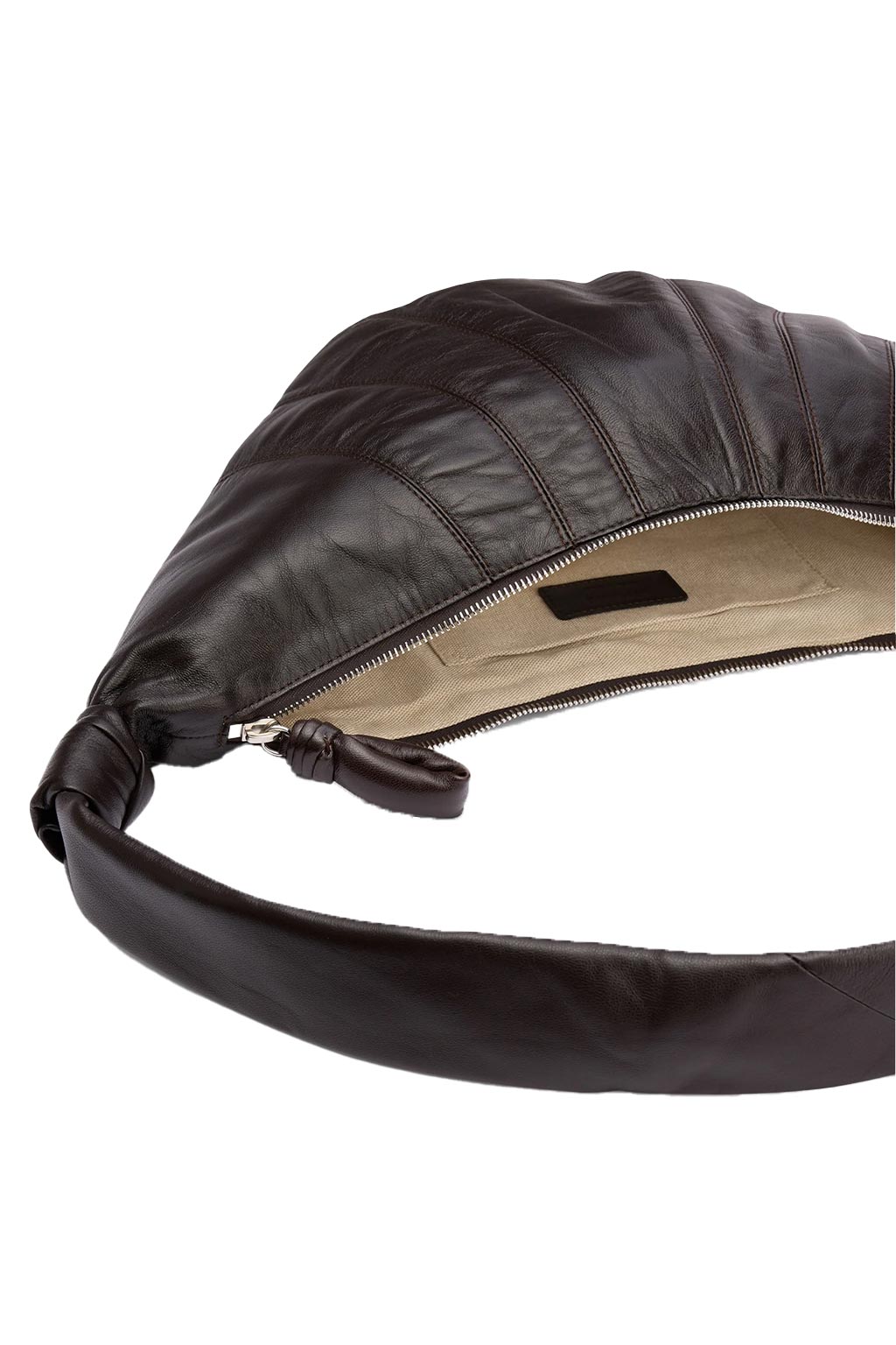 Lemaire - Medium Croissant Bag - Soft Nappa Leather - Dark Chocolate