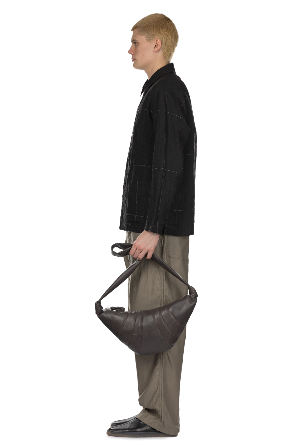Lemaire - Medium Croissant Bag- Mink