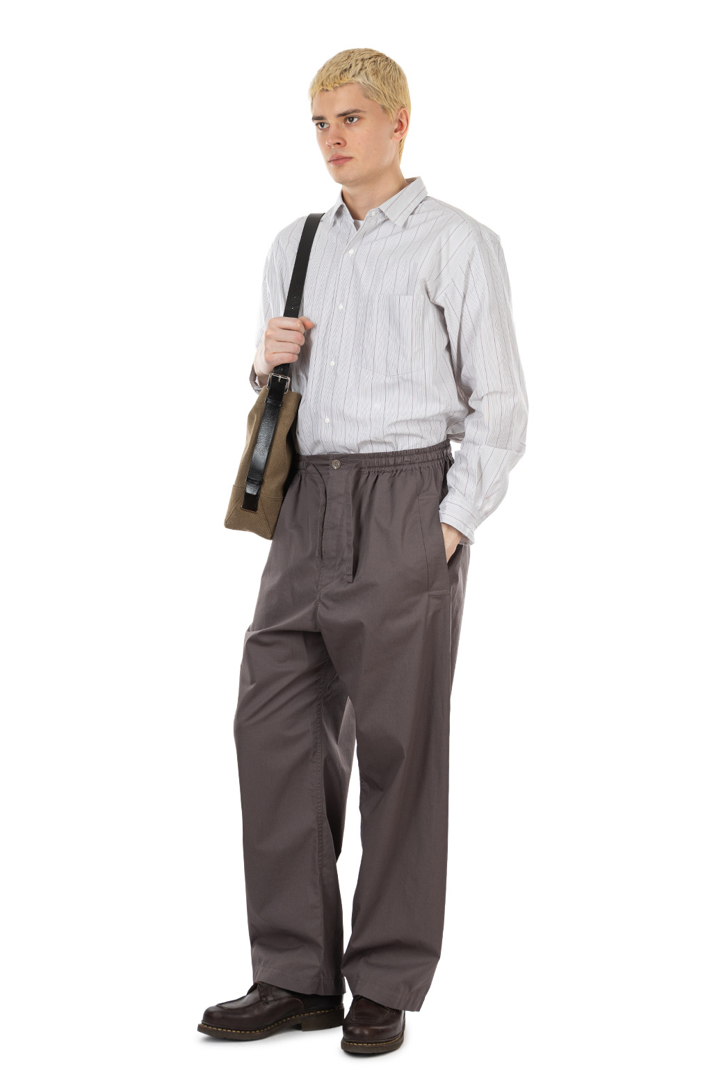 Lemaire - Pyjama Pants - Light Cotton - Purple Iris