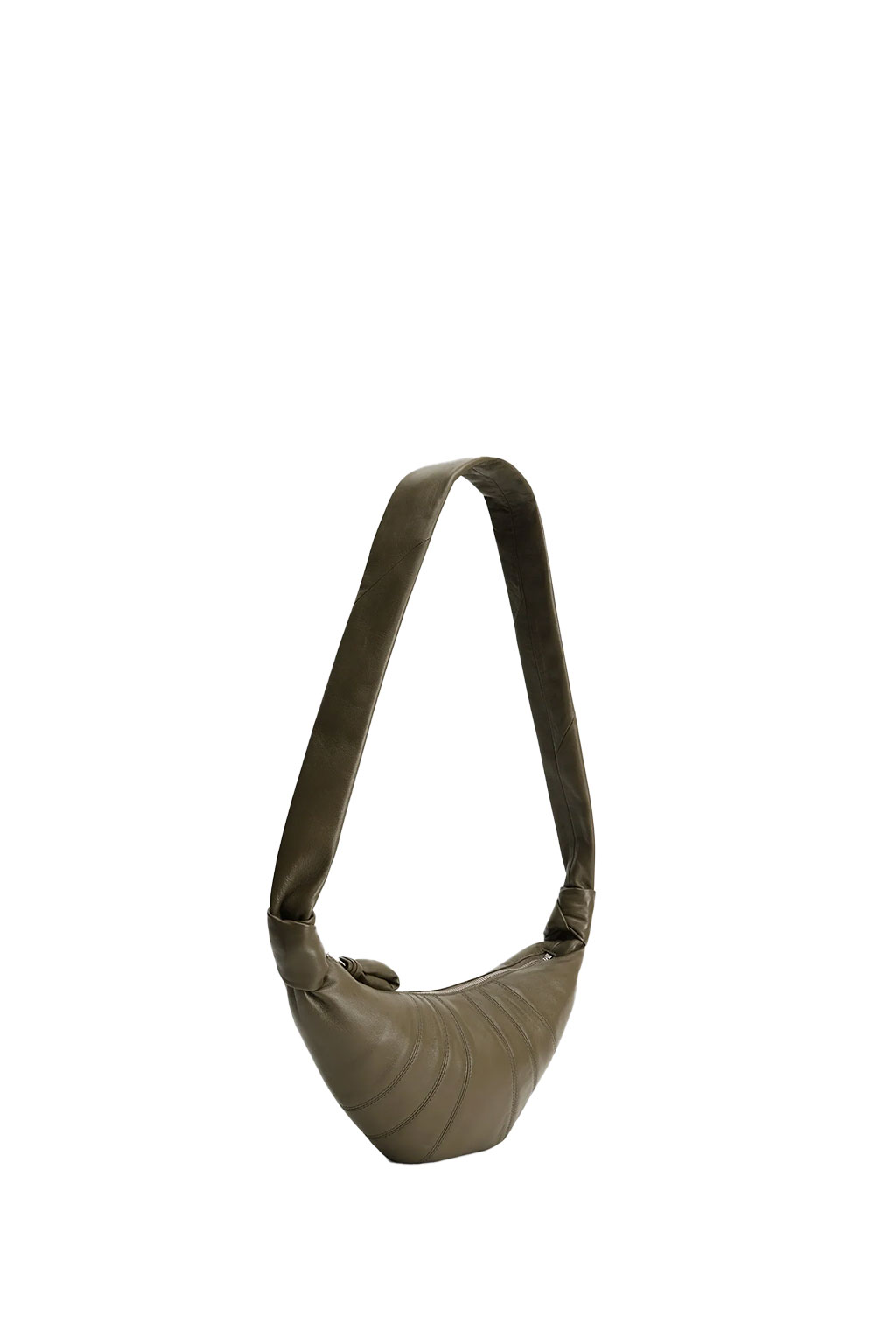 Lemaire - Small Croissant Bag - Soft Nappa Leather - Dark Khaki