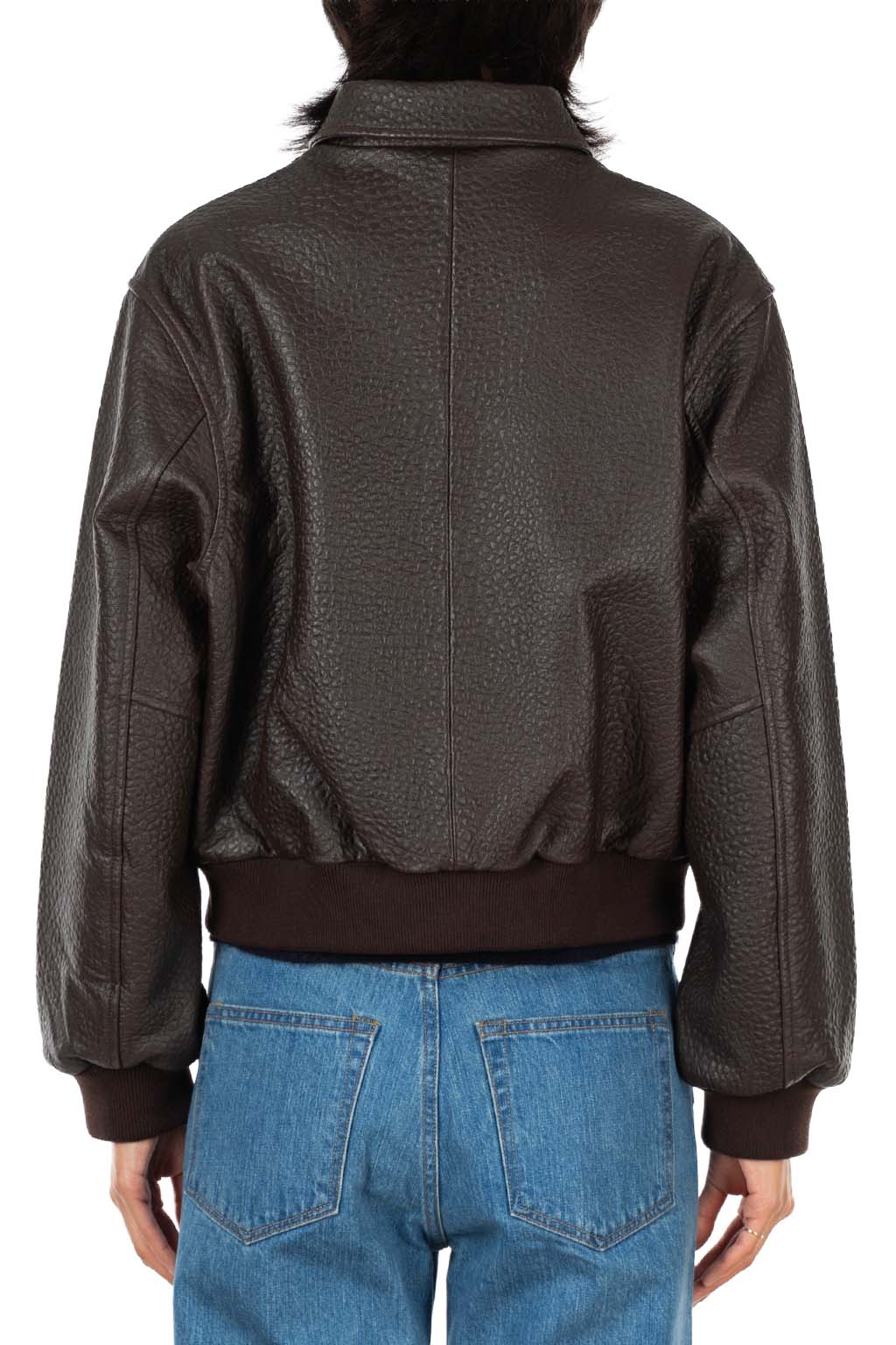 Levi's Made In Japan - Blue Tab Flight Jacket - Ganache Leather
