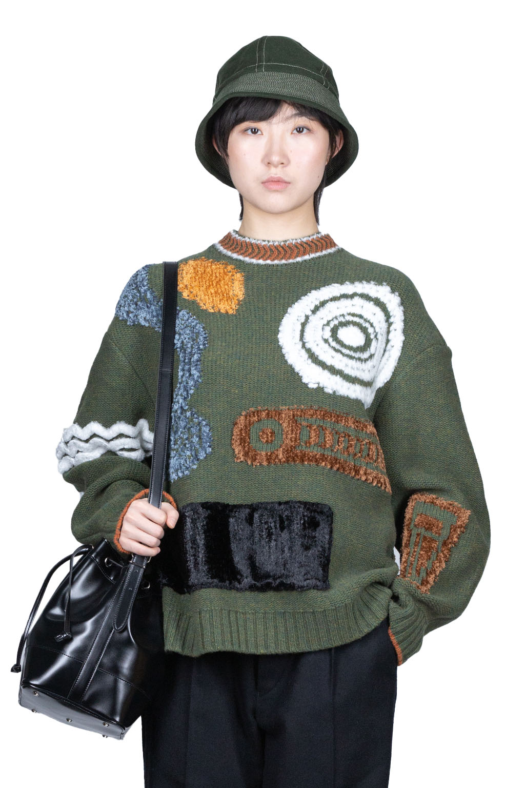 Jomon Pattern Knitted Pullover Jomon Pattern Knitted Pullover