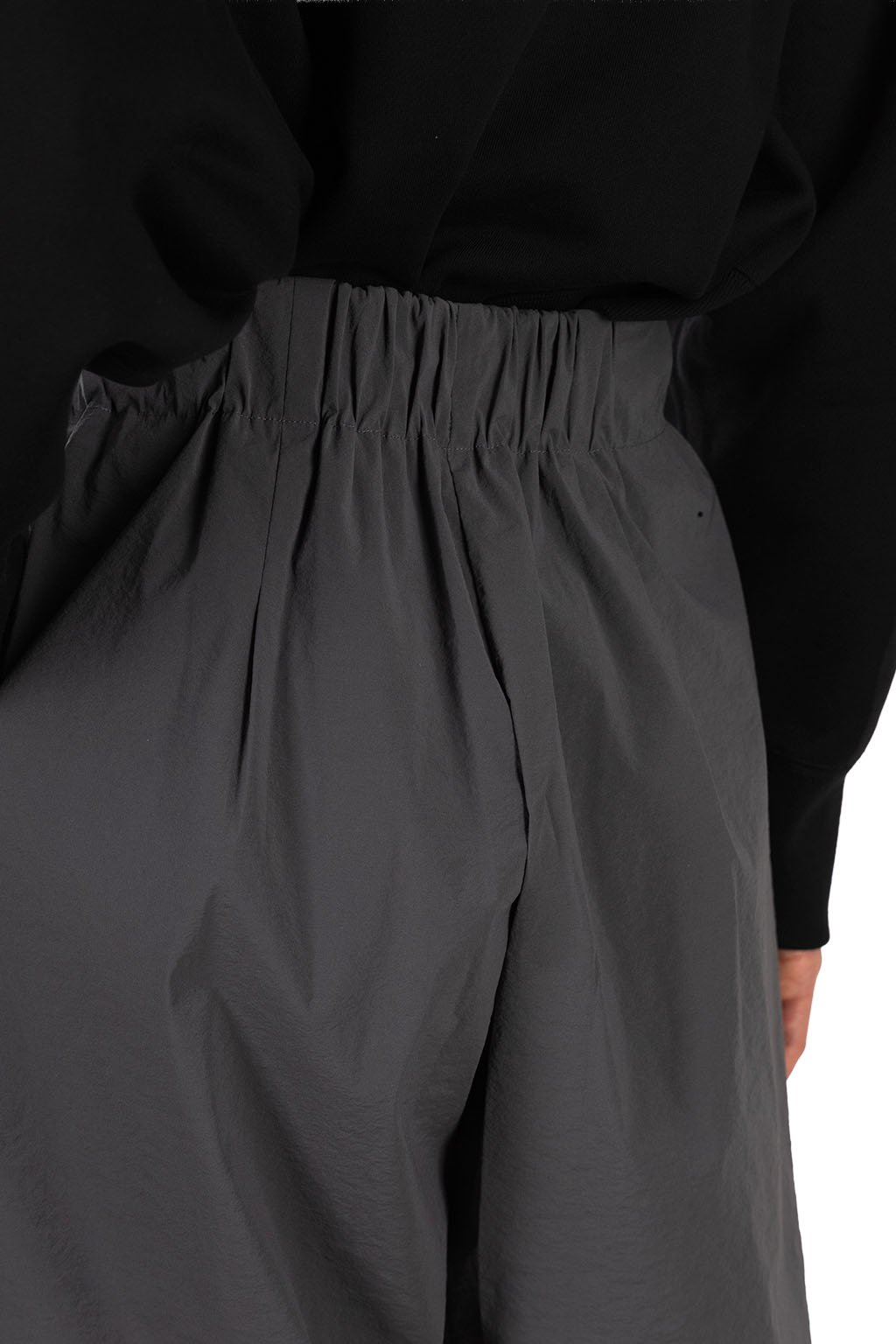 Mame Kurogouchi - Stretch Drawcord Trousers - Grey