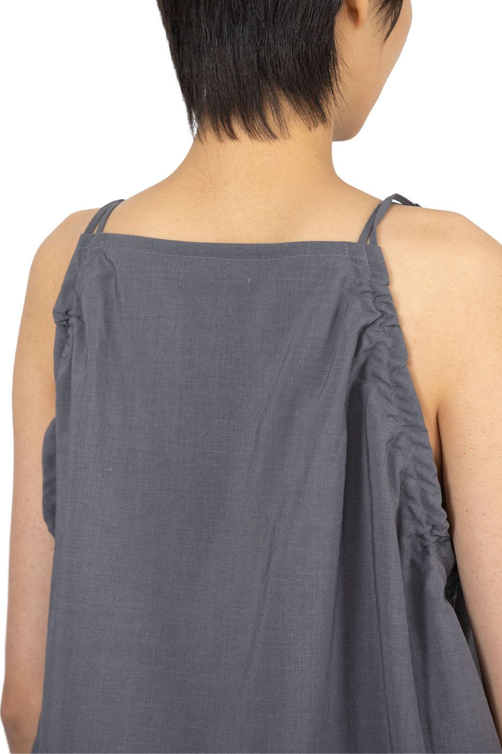 Manon - Gathered Camisole - Grey