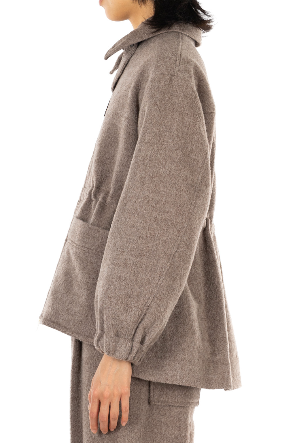 Manon - SHAGGY WOOL ZIP JACKET