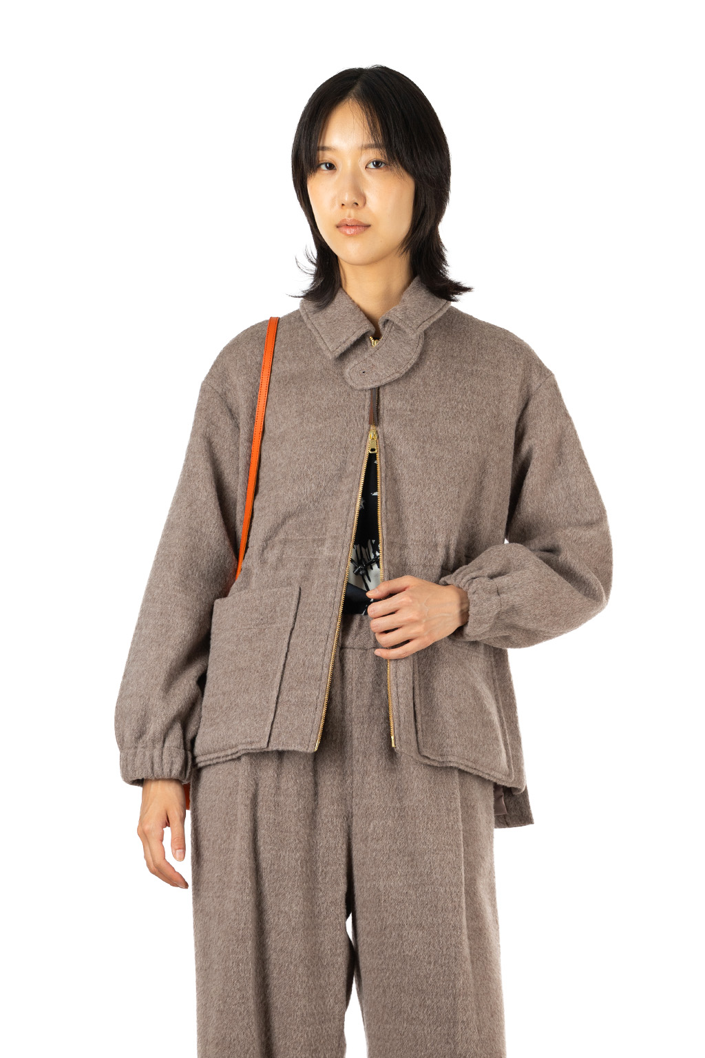 Manon - SHAGGY WOOL ZIP JACKET