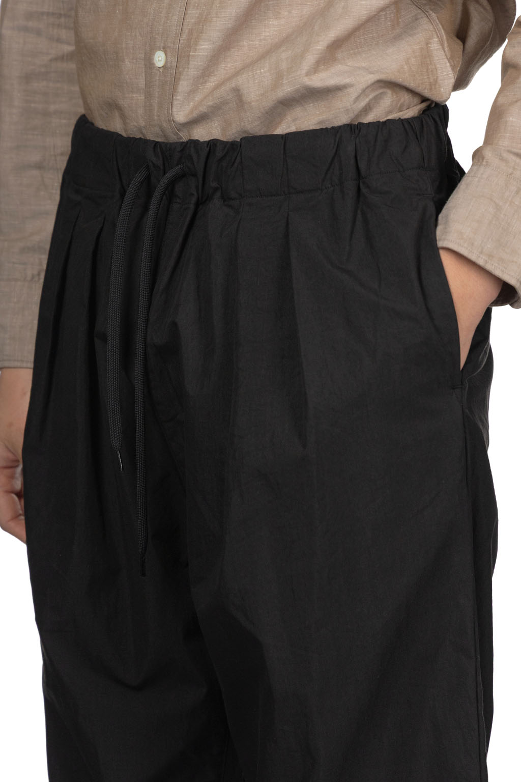 Manual Alphabet - Cotton Nylon Weather Easy Pants - Black