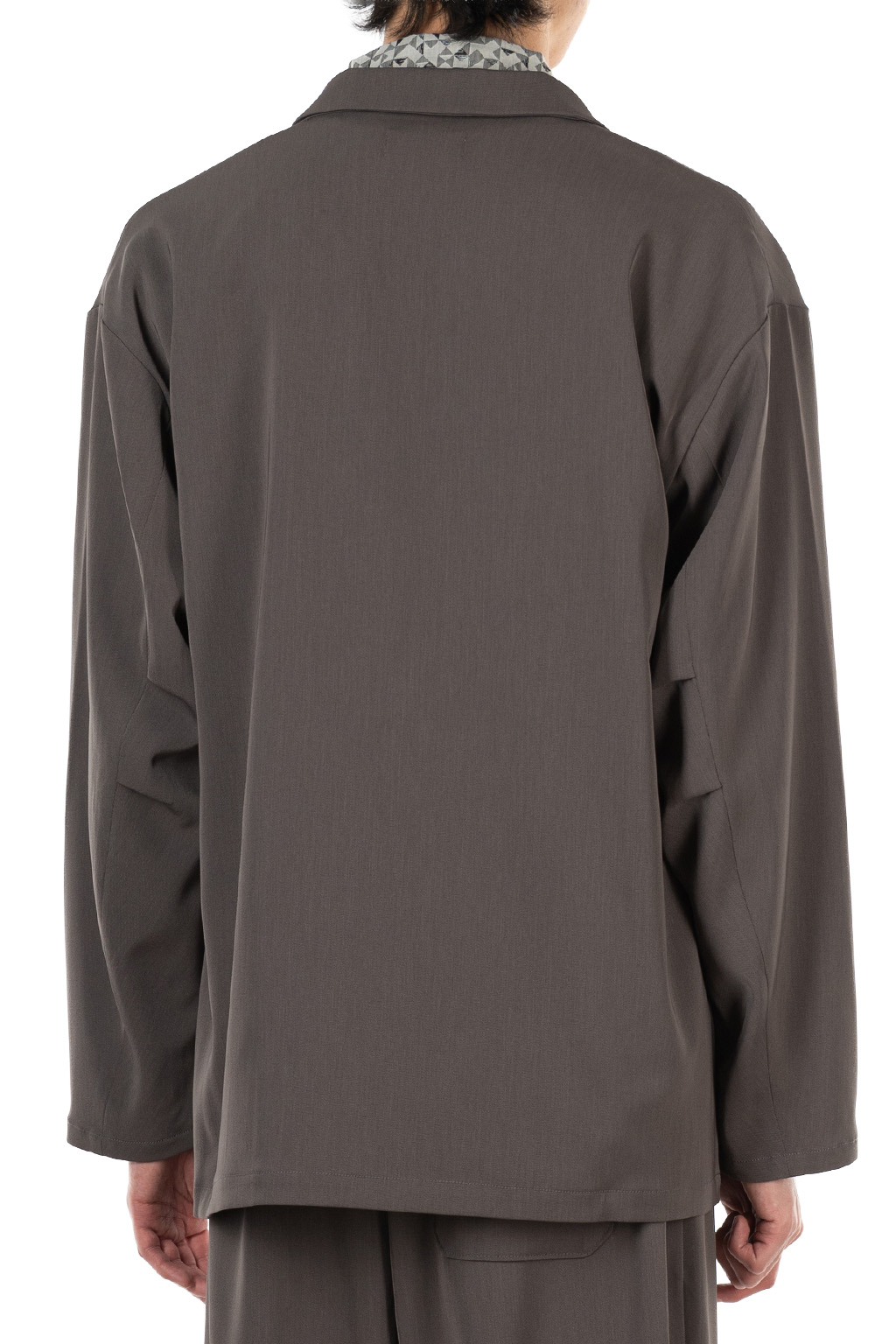 Manual Alphabet - Polyester Twill Jersey Comfort W Jacket - Charcoal