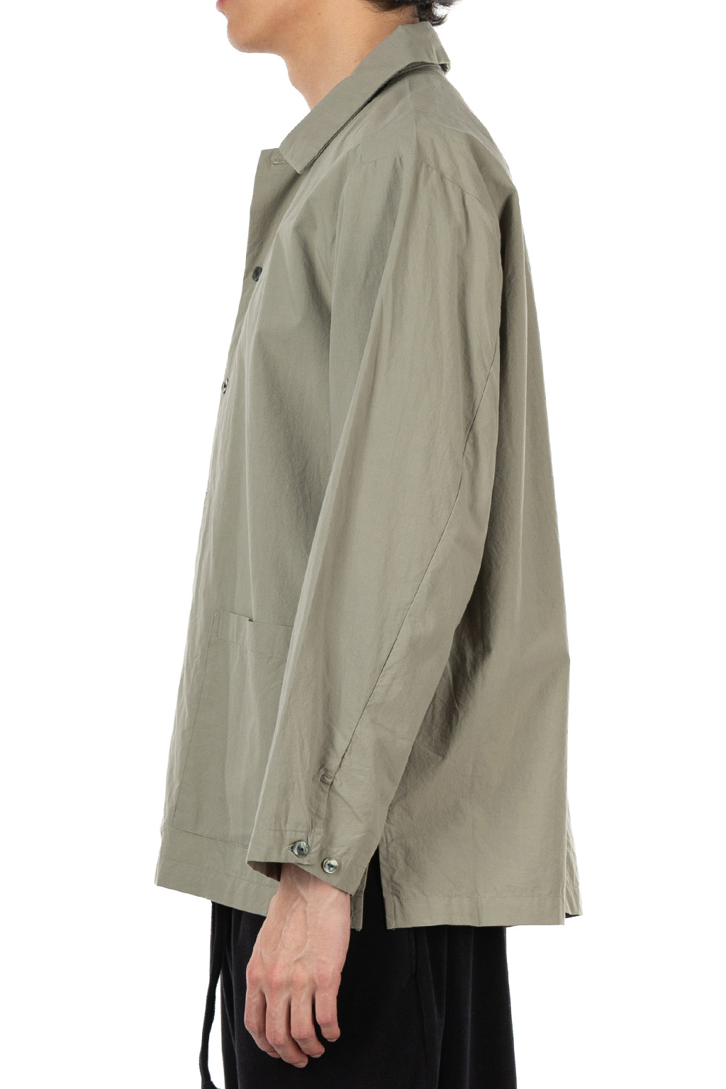 Manual Alphabet - Weather Cloth Shirt Jacket - Sage