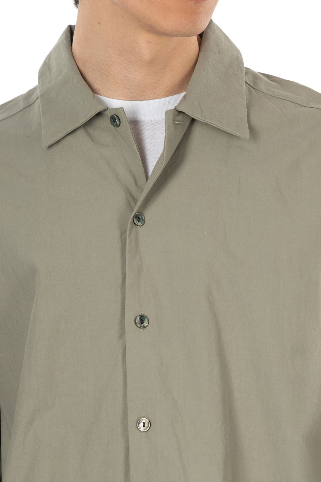 Manual Alphabet - Weather Cloth Shirt Jacket - Sage