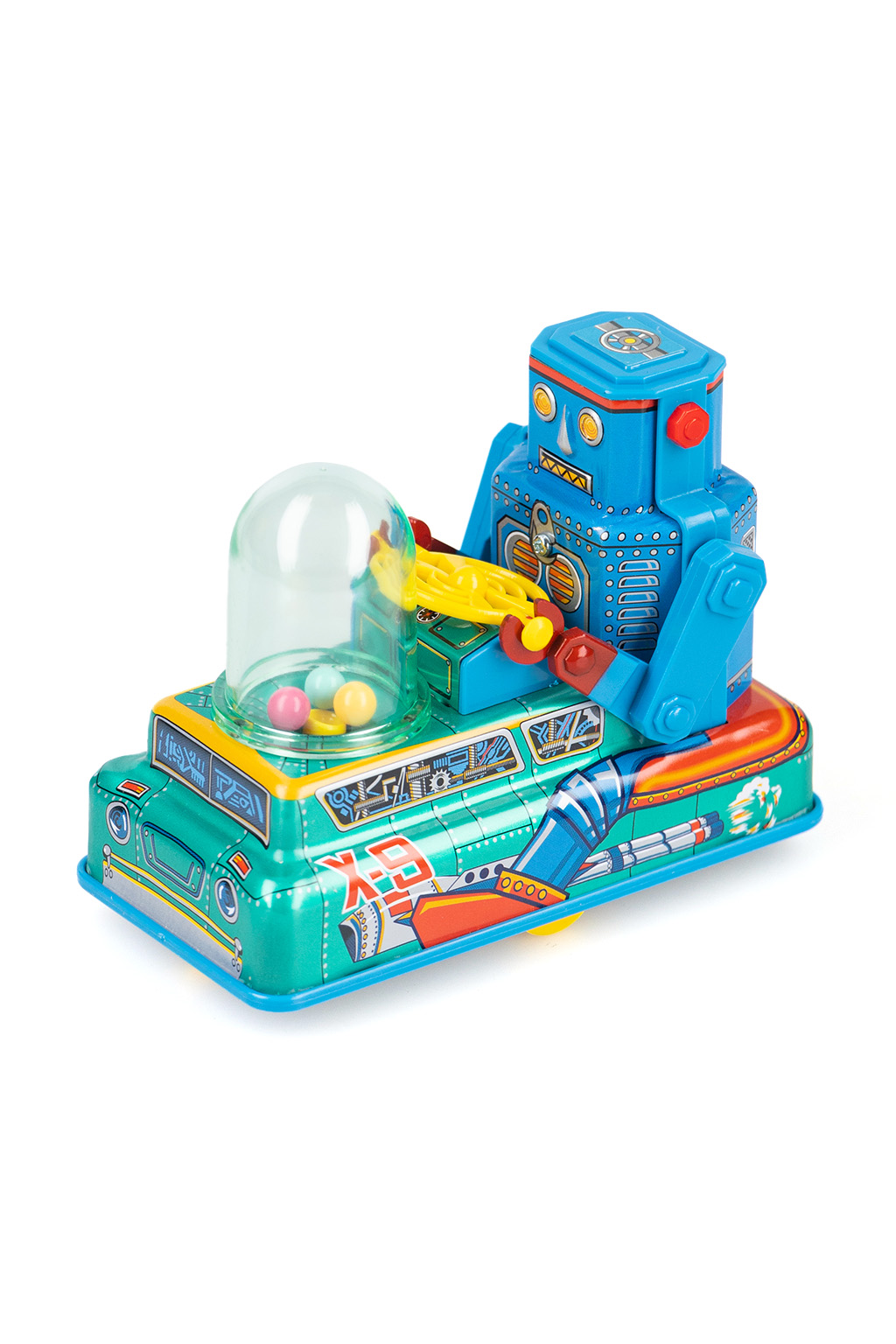 Masudaya Toy Company Retro Mini Space Robot Car